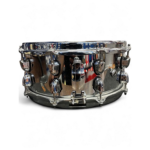 Used Mapex 14in Black Panther Atomizer snare Steel Drum