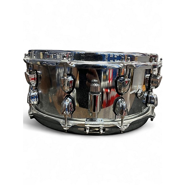 Used Mapex 14in Black Panther Atomizer snare Steel Drum