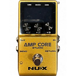 Used NUX Amp Core Studio Amp Modeling Pedal Effect Processor