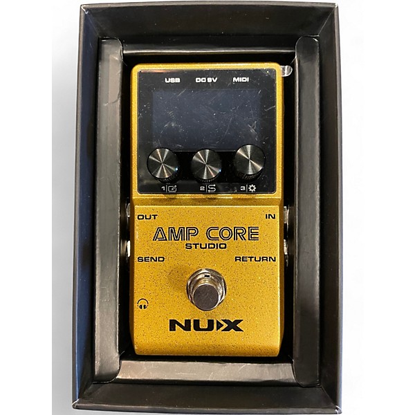 Used NUX Amp Core Studio Amp Modeling Pedal Effect Processor