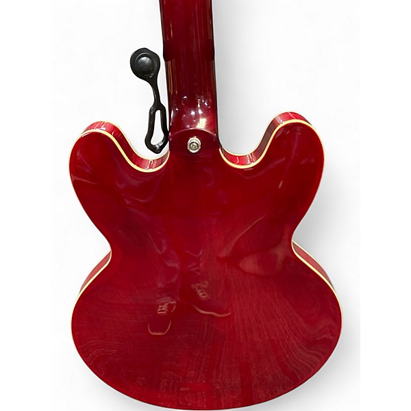 Used Epiphone Dot Cherry Hollow Body Electric Guitar Cherry