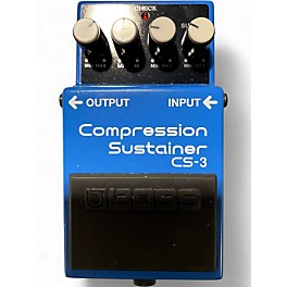 Used BOSS CS3 Compressor Sustainer Effect Pedal