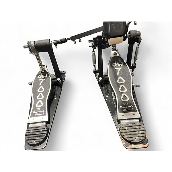 Used DW 7000 Series Double Double Bass Drum Pedal