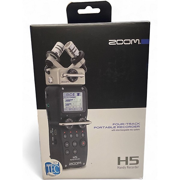 Used Zoom H5 Handy Recorder MultiTrack Recorder