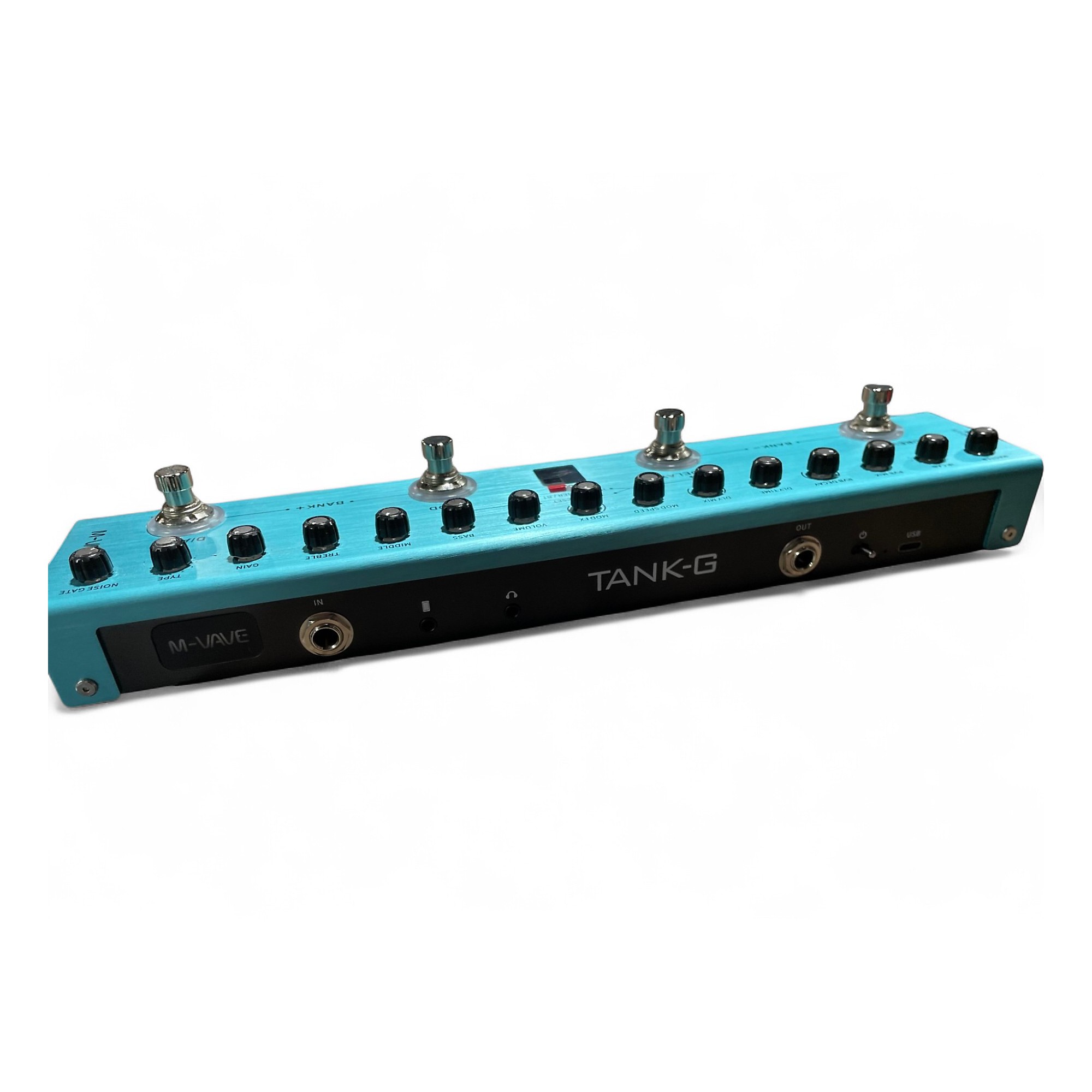 ギター Tank g effects pedal m wave TANK-G Multifunctional Electric Guitar Effects Pedal Delay