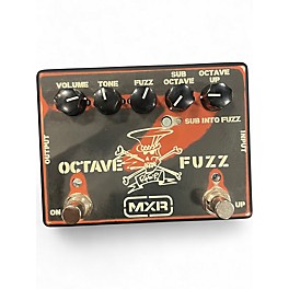Used MXR SLASH OCTAVE FUZZ Effect Pedal