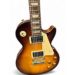 Used Gibson Les Paul Deluxe 2 Tone Sunburst Solid Body Electric Guitar