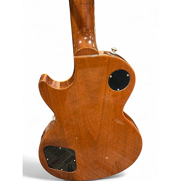 Used Gibson Les Paul Deluxe 2 Tone Sunburst Solid Body Electric Guitar