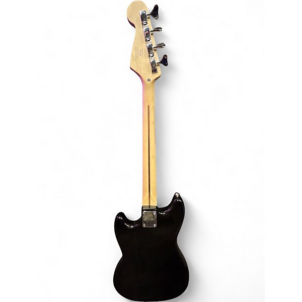 Used Squier Bronco Black Electric Bass Guitar Black | Guitar