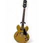 Used Epiphone ES335 Metallic Gold Hollow Body Electric Guitar