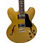 Used Epiphone ES335 Metallic Gold Hollow Body Electric Guitar