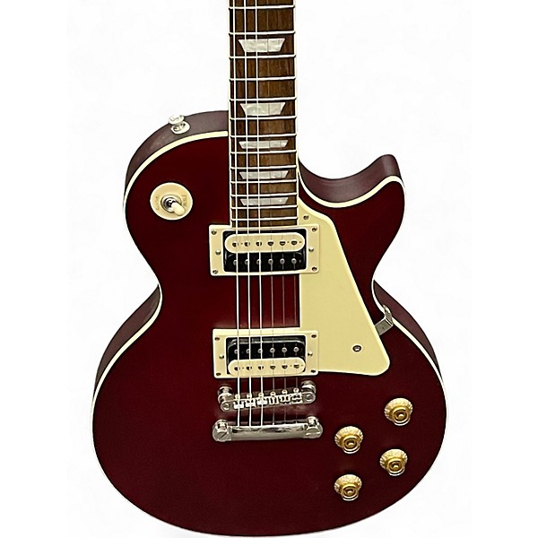 Used Epiphone Les Paul Traditional Pro IV Worn Cherry Solid Body Electric Guitar
