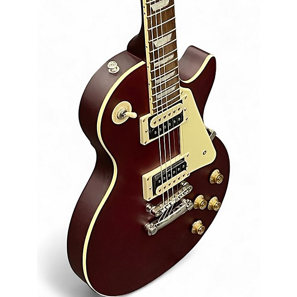 Used Epiphone Les Paul Traditional Pro IV Worn Cherry Solid Body Electric Guitar