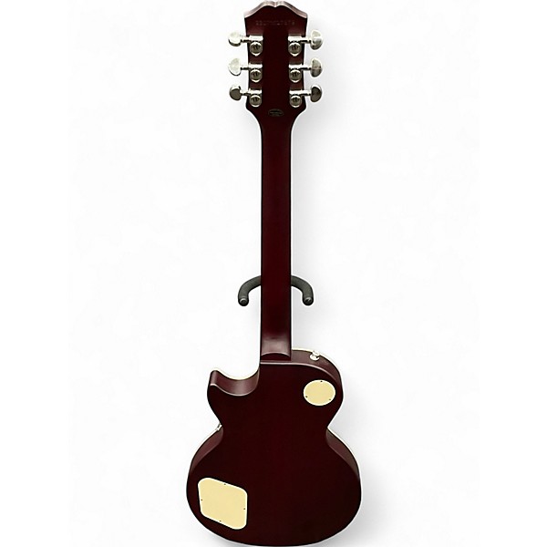 Used Epiphone Les Paul Traditional Pro IV Worn Cherry Solid Body Electric Guitar