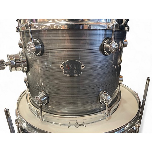 Used Natal Drums 4 Piece ARCADIA SILVER MIST GROVES Drum Kit