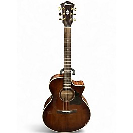 Used 2024 Ibanez AE340FMH Mahogany Sunburst Acoustic Electric Guitar