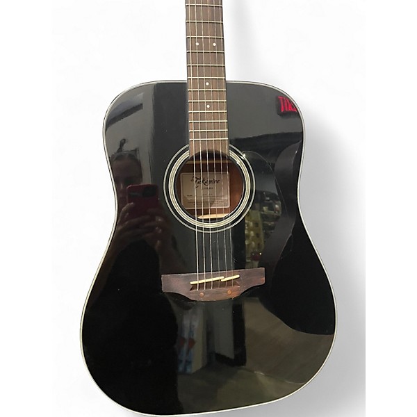 Used Takamine GD30 Black Acoustic Guitar