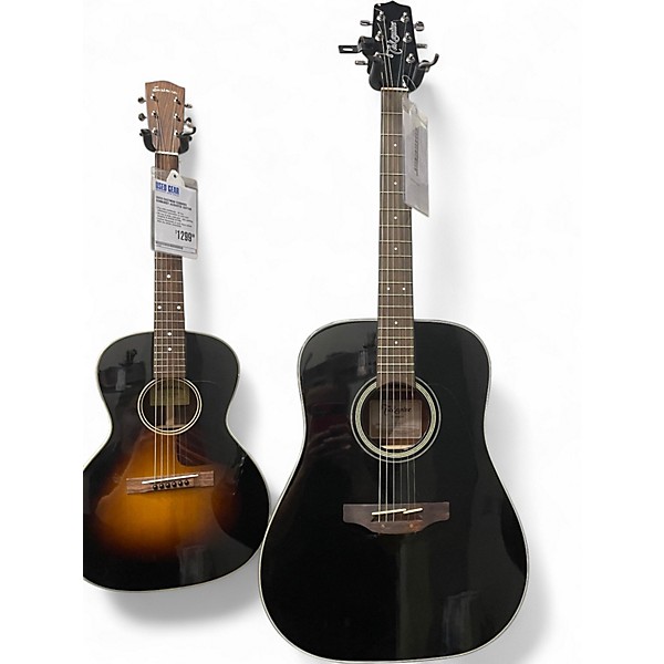 Used Takamine GD30 Black Acoustic Guitar