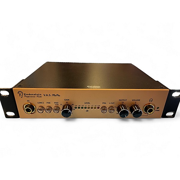 Used Fredenstein Professional Audio VAS MIC PRE AMP Microphone Preamp