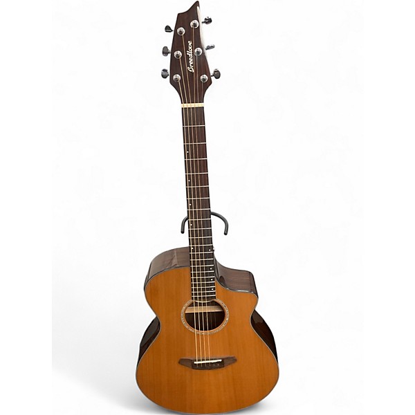 Used Breedlove Solo Concert Natural Acoustic Electric Guitar