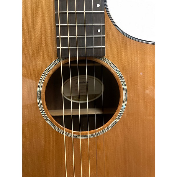 Used Breedlove Solo Concert Natural Acoustic Electric Guitar