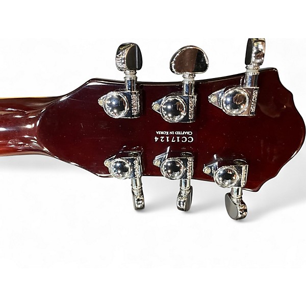 Used Michael Kelly CUSTOM COLLECTION PATRIOT QUILTED SCORCHED BURST Solid Body Electric Guitar