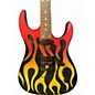 Used B.C. Rich ASM TORCHY FLAMES Solid Body Electric Guitar