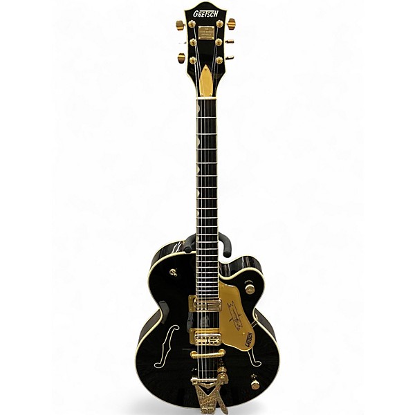Used Gretsch Guitars G6120T-SW-MCB Nashville Gentlemen Steve Wariner Signature Black Magic Hollow Body Electric Guitar