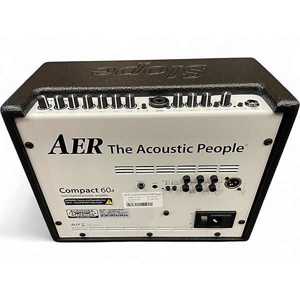 Used AER Compact 60/4 Slope Acoustic Guitar Combo Amp