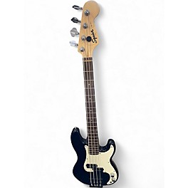 Used Squier mini p bass Black Electric Bass Guitar