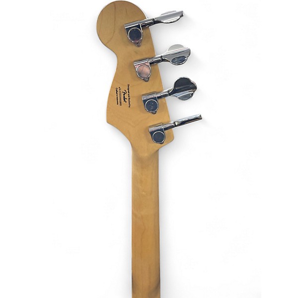 Used Squier mini p bass Black Electric Bass Guitar