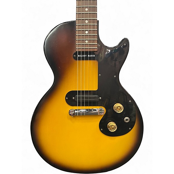 Used Gibson Les Paul Melody Maker Vintage Sunburst Solid Body Electric Guitar