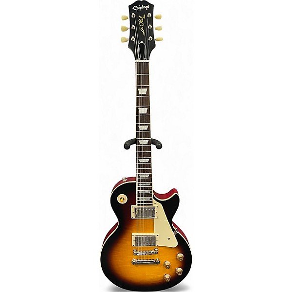 Used Epiphone 1959 Reissue Les Paul Standard Sunburst Solid Body Electric Guitar