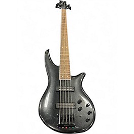 Used Jackson X SERIES SPECTRA SBX Metallic Black Electric Bass Guitar