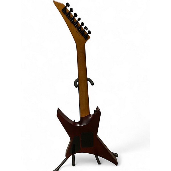 Used Jackson WR7 Dave Davidson Walnut Stain Solid Body Electric Guitar