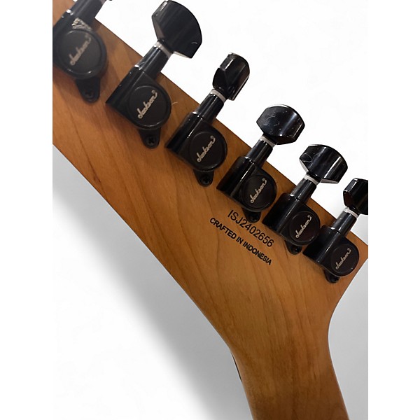Used Jackson WR7 Dave Davidson Walnut Stain Solid Body Electric Guitar