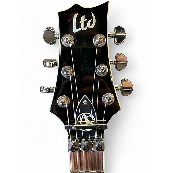 Used ESP LTD AS1 Alex Skolnick Blue Burst Solid Body Electric Guitar