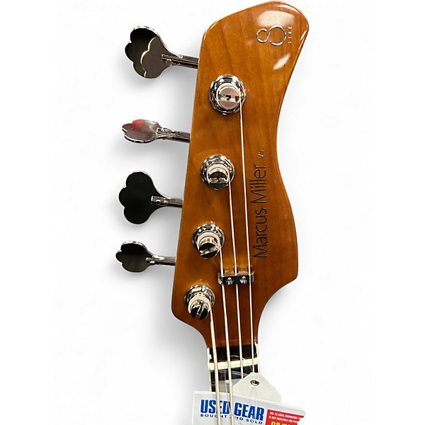 Used Sire V5 Sunburst Electric Bass Guitar