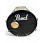 Vintage 1990s Pearl 7 Piece Export Pearl White Drum Kit thumbnail