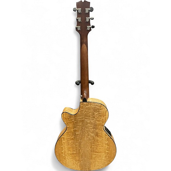 Used Mitchell MX400 Quilted Ash Burl Acoustic Electric Guitar
