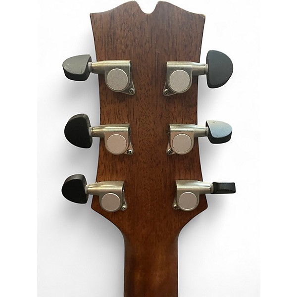 Used Mitchell MX400 Quilted Ash Burl Acoustic Electric Guitar