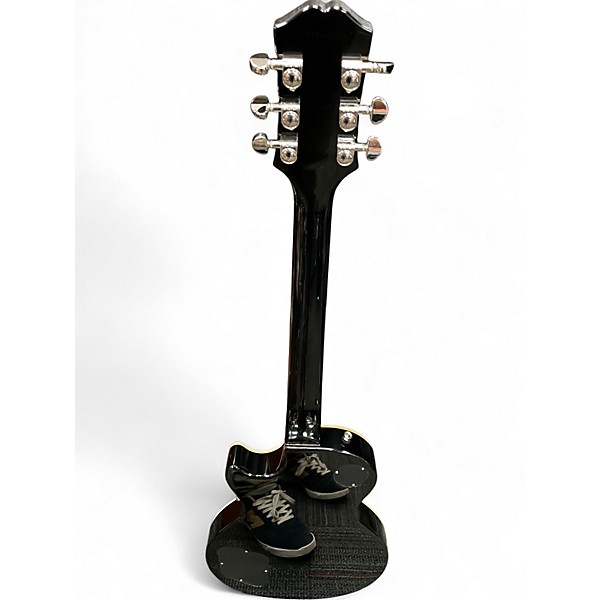 Used Epiphone Les Paul Standard Ebony Solid Body Electric