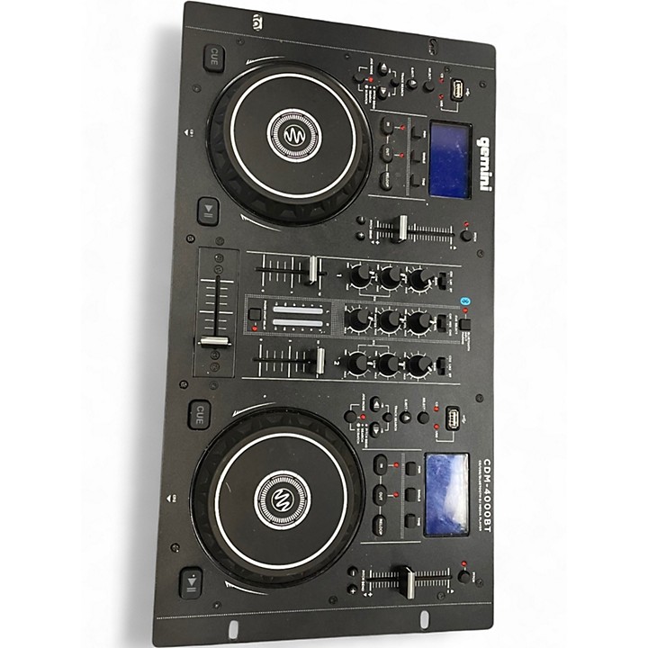 Gemini ジェミナイ CDM-4000BT DJコントローラ Pro Bluetooth Controller Audio Media Players Mixer DJ
