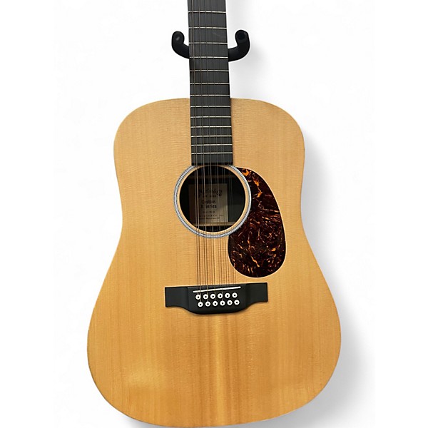 Used Martin DX12AE 12-STRING Natural 12 String Acoustic Electric Guitar