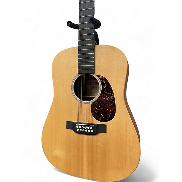 Used Martin DX12AE 12-STRING Natural 12 String Acoustic Electric Guitar