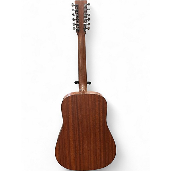 Used Martin DX12AE 12-STRING Natural 12 String Acoustic Electric Guitar