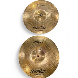 Used Zildjian 14in Scimitar Hi Hat Pair Cymbal