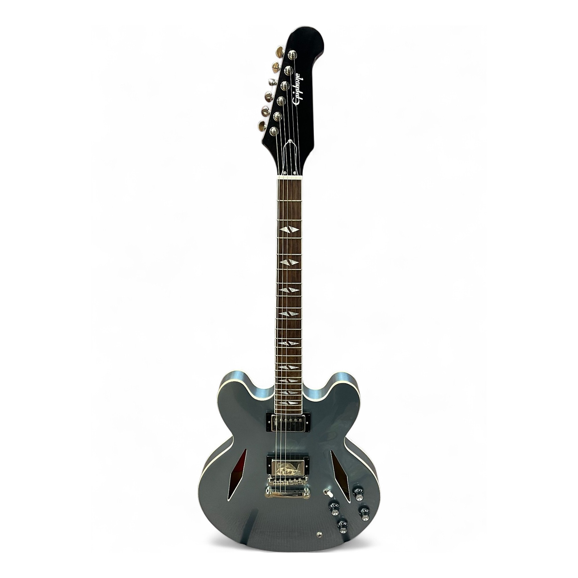 Used Epiphone Dave Grohl DG-335 Pelham Blue Hollow Body