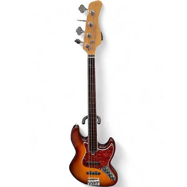 Used Marcus Miller V7 FRETLESS SUNBURST Electric Bass Guitar