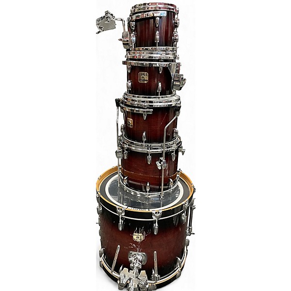 Used Gretsch Drums 5 Piece Renown brown burst Drum Kit